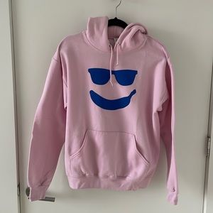 Johnny Banana’s Pink Smiley Sweatshirt